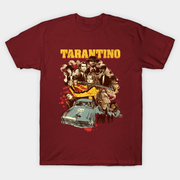 Tarantino T-Shirt by RedBug01